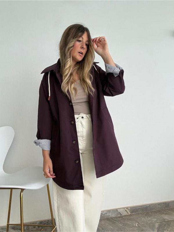 parka burdeos