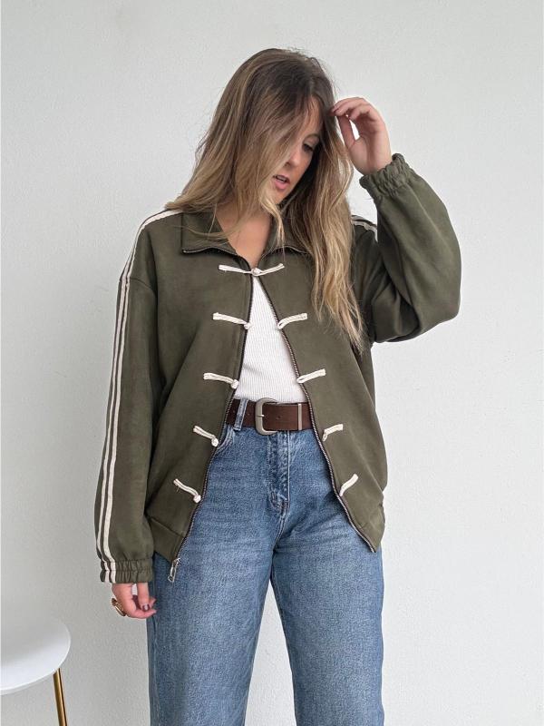 chaqueta estilo adidas napoleón