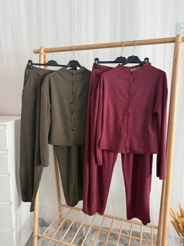 conjunto confort tejido de paño